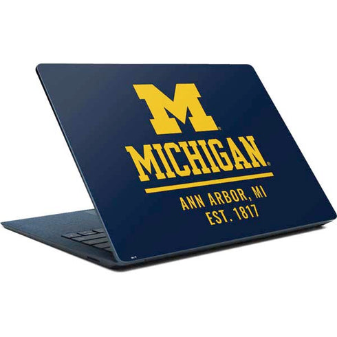 Ann Arbor Est 1817 Surface Laptop Skin